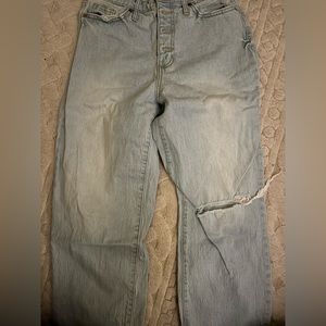 light wash jeans